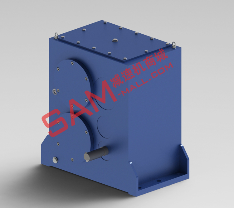 雙輸出軸減速機后側視圖 雙輸出軸減速機后側視圖